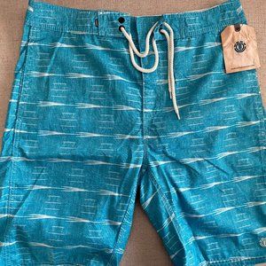 New Element Board Shorts Size 30 Swim Trunks